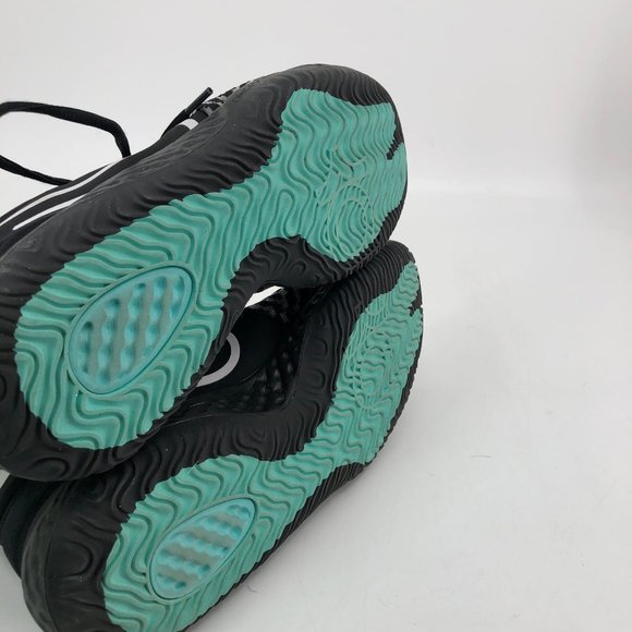 Nike Black White Athletic Sneakers | Lace-Up, Size 10